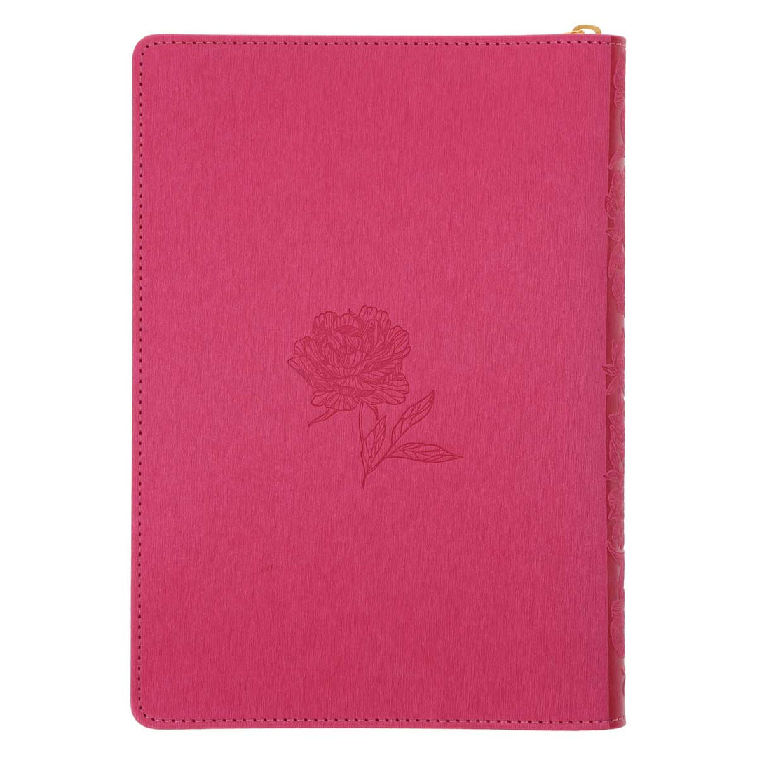 Amazing Grace How Sweet the Sound Faux Leather Journal with Zipped Closure