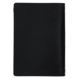Seek the Lord and His Strength Grey Faux Leather Journal with Zipped Closure