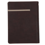 Trust in the Lord Faux Leather Journal with Pen Holder and Elastic Closure