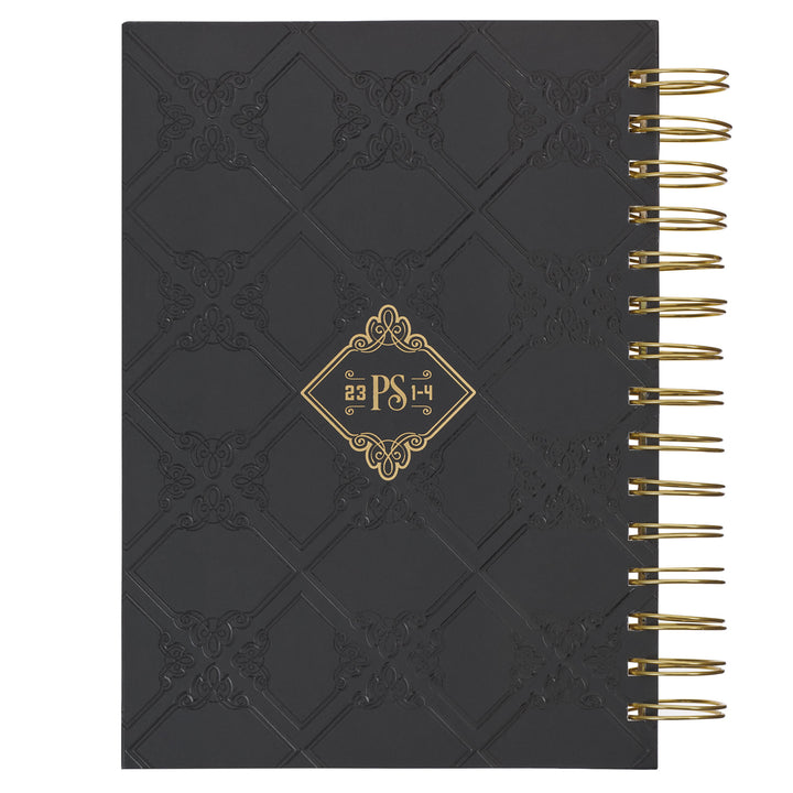 The Lord Is My Shepherd Hardcover Large Wirebound Journal