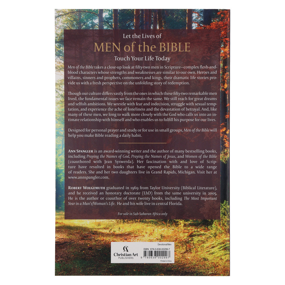 Men of the Bible: A One-Year Devotional Study of Men in Scripture (Paperback)