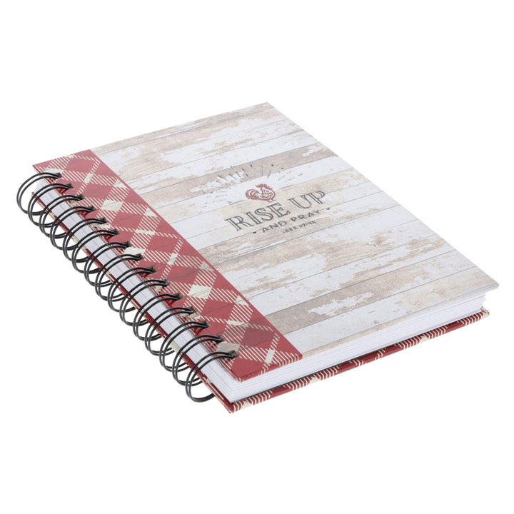 Rise up and Pray Large Hardcover Wirebound Journal