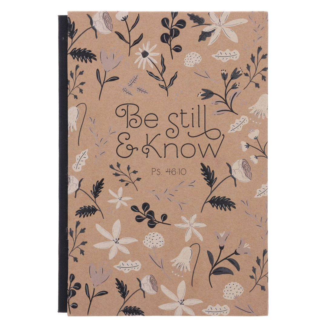 Be Still and Know A5 Quarter-Bound Hardcover Journal