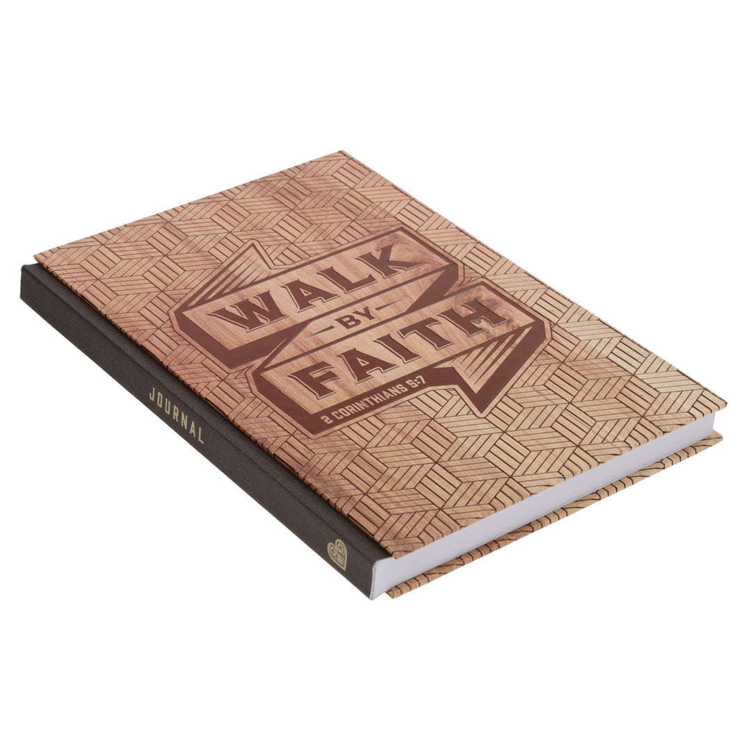 Walk by Faith A5 Quarter-Bound Hardcover Journal