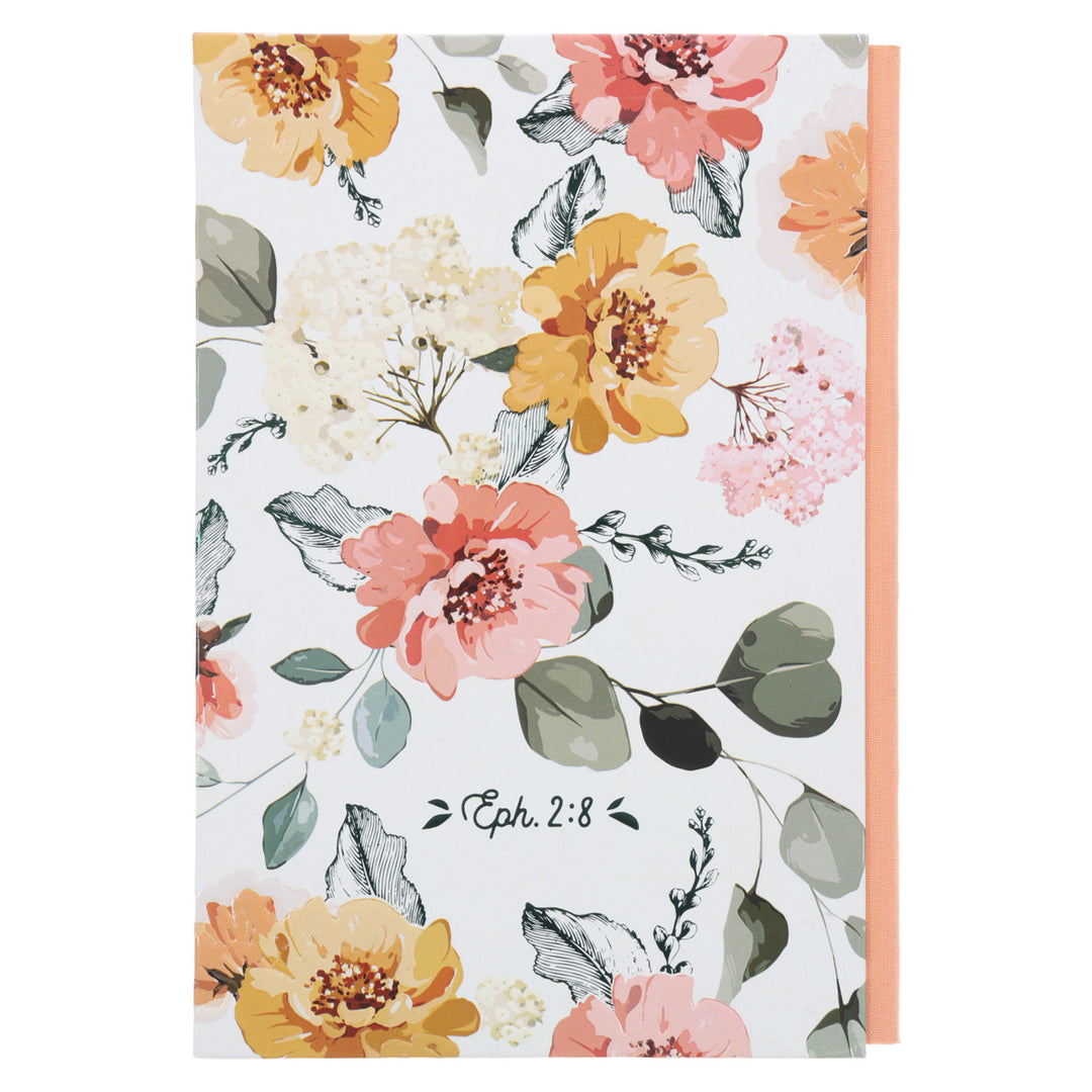 Saved by Grace A5 Quarter-Bound Hardcover Journal