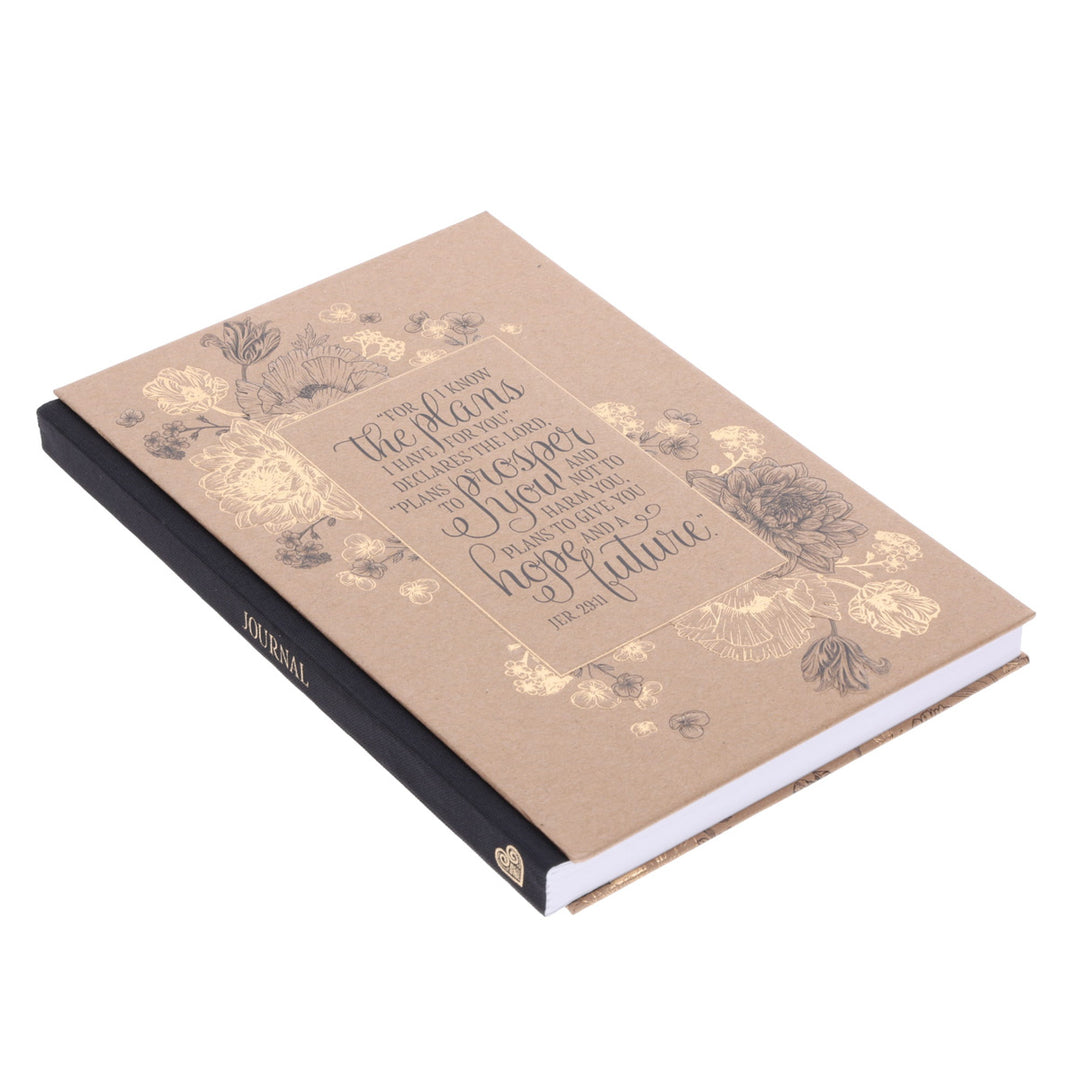 I Know the Plans A5 Quarter-Bound Hardcover Journal