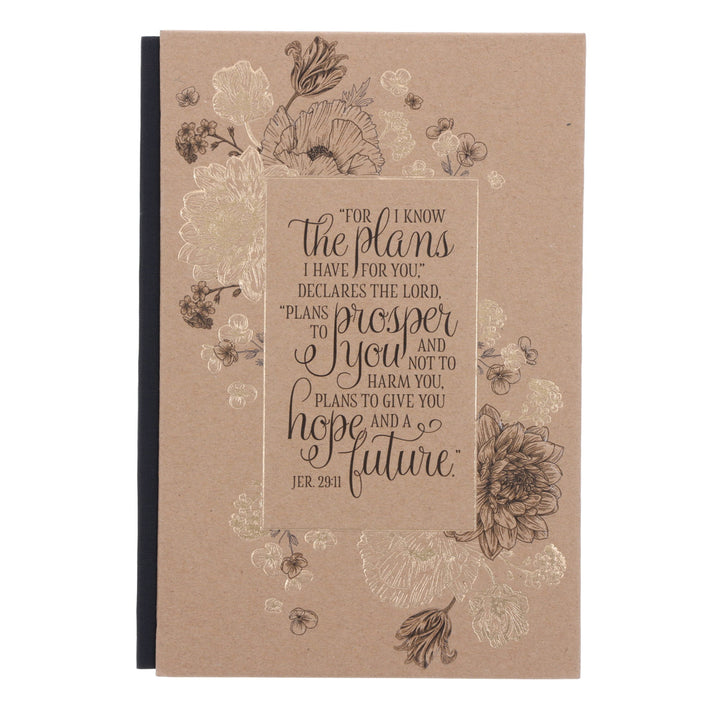 I Know the Plans A5 Quarter-Bound Hardcover Journal