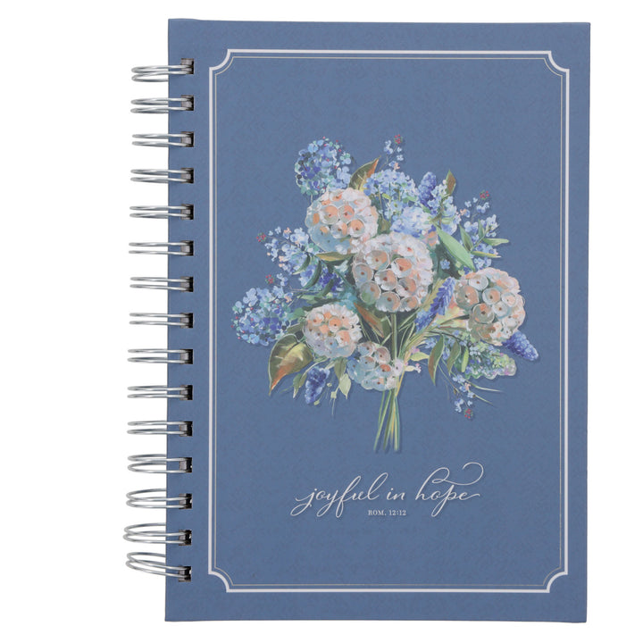 Joyful in Hope Large Hardcover Wirebound Journal