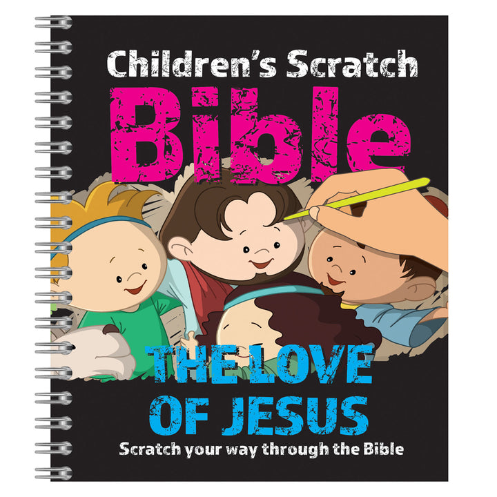 The Love of Jesus Children's Scratch Bible (Spiral-Bound)