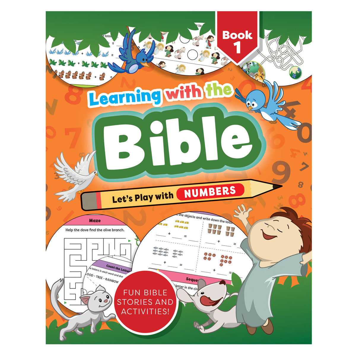 Learning with the Bible: Let’s Play with Numbers Book 1 (Paperback)