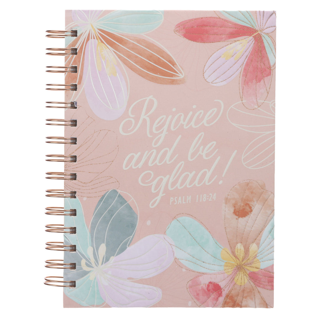 Rejoice and Be Glad Hardcover Wirebound Journal