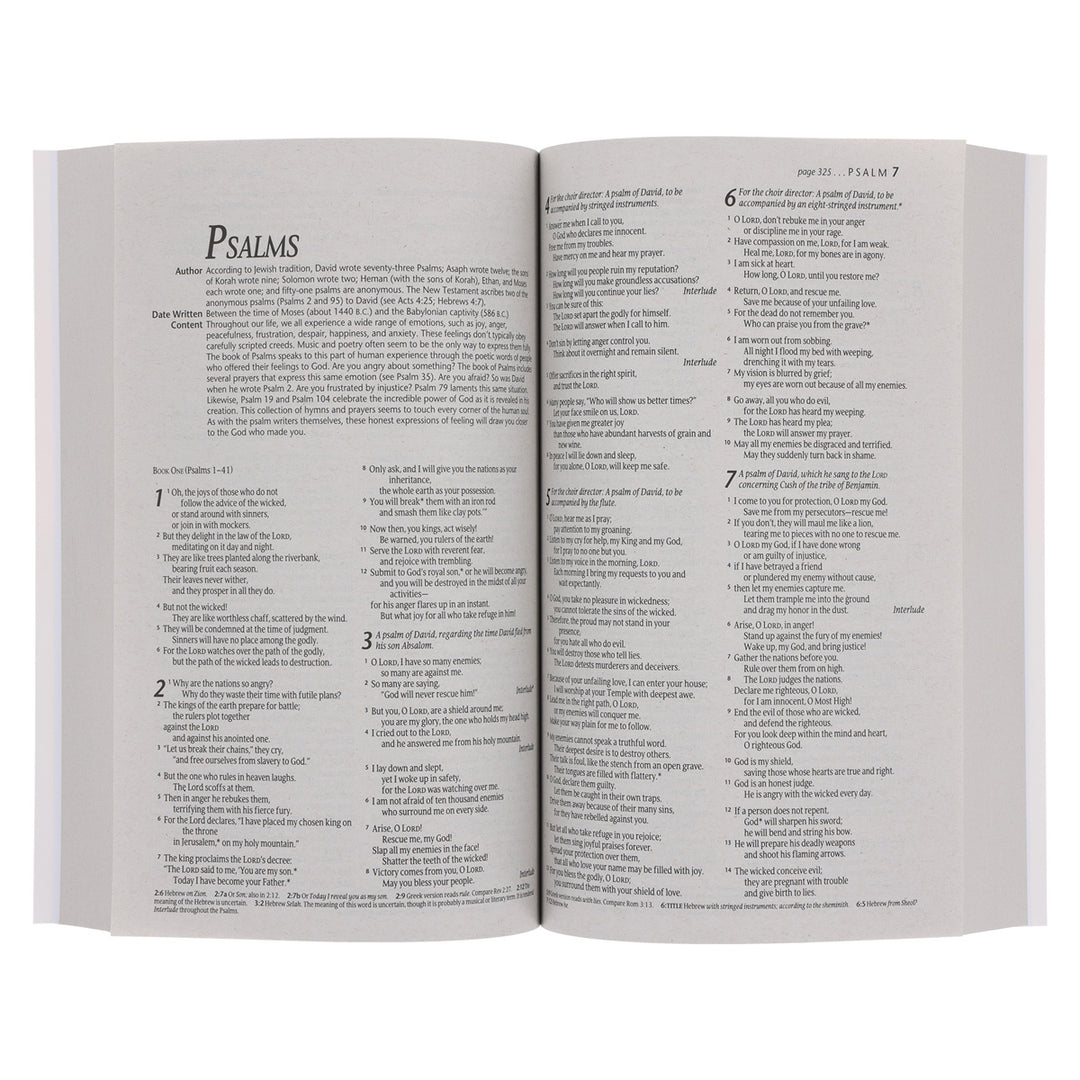 NLT Ocean Paperback Outreach Bible
