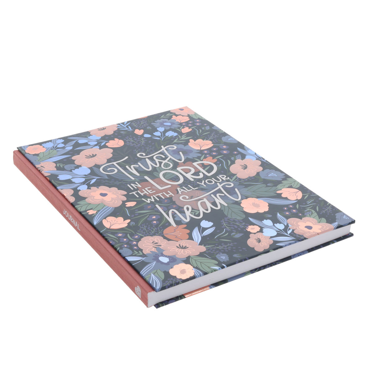 Trust in the Lord with All Your Heart Quarter-Bound Hardcover Journal