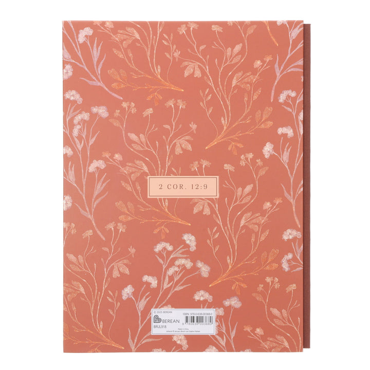 My Grace Is Sufficient for You Quarter-Bound Hardcover Journal