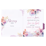 2026 Diary - 18-Month Planner for Women - He Restores My Soul - Wirebound