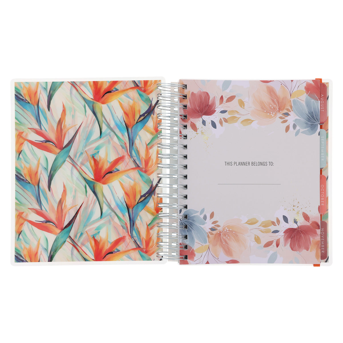2026 Diary - 18-Month Planner for Women - Blessed Is the One - Wirebound