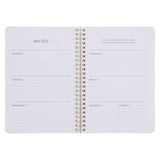 2026 Diary - Daily Planner - Strong and Courageous - Wirebound