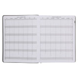 2026 A4 Executive Diary - Daily Planner - Be Strong in the Lord - Faux Leather