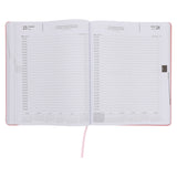 2026 A4 Executive Diary - Daily Planner - God Is Our Refuge and Strength - Faux Leather