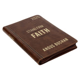 2026 Angus Buchan Diary - Daily Planner - Stand Firm in the Faith - Faux Leather with Zip