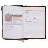 2026 Angus Buchan Diary - Daily Planner - Stand Firm in the Faith - Faux Leather with Zip