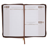 2026 Angus Buchan Diary - Daily Planner - Stand Firm in the Faith - Faux Leather with Zip