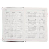 2026 Diary - Chronos Daily Planner - Grey Imitation Leather