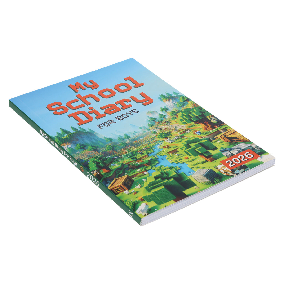 2026 School Diary - Daily Planner for Boys - Paperback