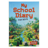 2026 School Diary - Daily Planner for Boys - Paperback
