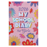 2026 School Diary - Daily Planner for Girls - Paperback