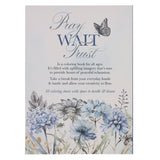 Pray Wait Trust Coloring Book (Paperback)
