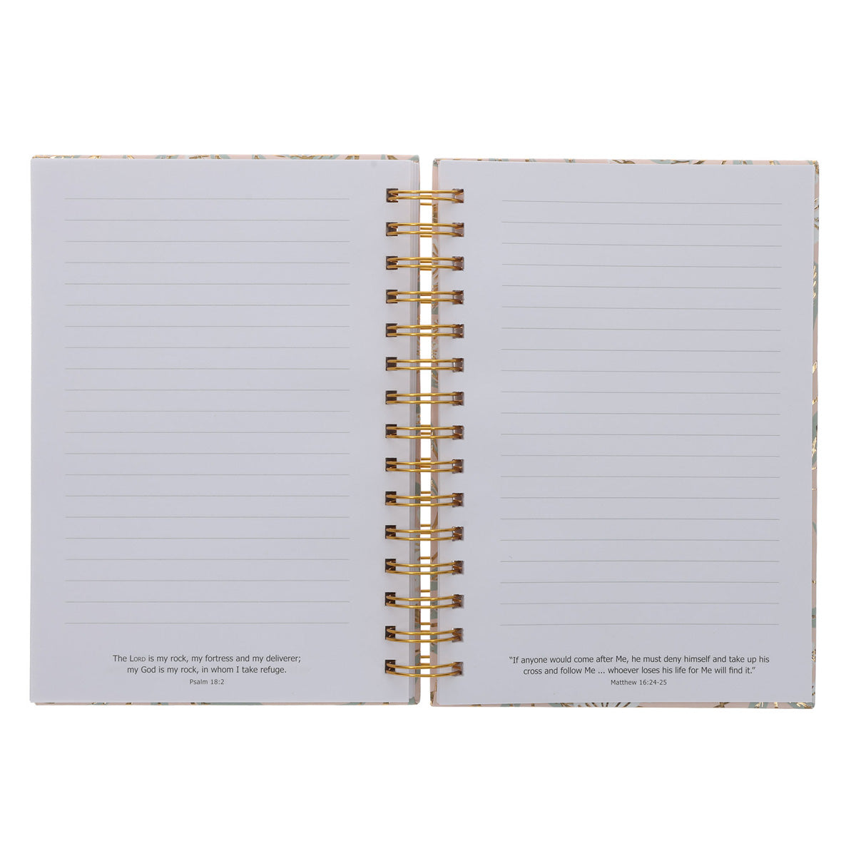 Trust in the Lord with All Your Heart Blush Hardcover Wirebound Journal