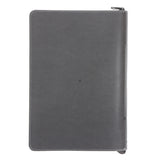 Seek the Lord & His Strength, Seek His Face Grey Faux leather Journal with Zipped Closure