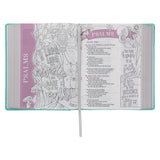 ESV Teal Glitter Hardcover My Creative Bible for Girls