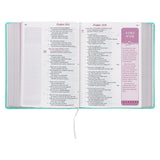 ESV Teal Glitter Hardcover My Creative Bible for Girls