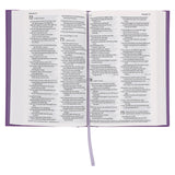 NLT Purple Hardcover Standard Bible