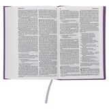NLT Purple Hardcover Standard Bible