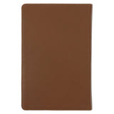 NLT Tan Genuine Leather Flexcover Standard Bible with Indexing Tabs