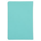 NLT Aquamarine Genuine Leather Flexcover Standard Bible
