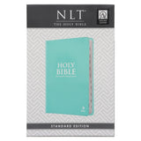 NLT Aquamarine Genuine Leather Flexcover Standard Bible