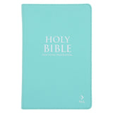 NLT Aquamarine Genuine Leather Flexcover Standard Bible