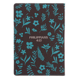 I Can Do All Things Through Christ Handy-Sized Genuine Leather Journal