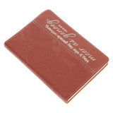 Mag Jy Elke Dag Genade Ontvang Afrikaans Handy-Sized Genuine Leather Journal