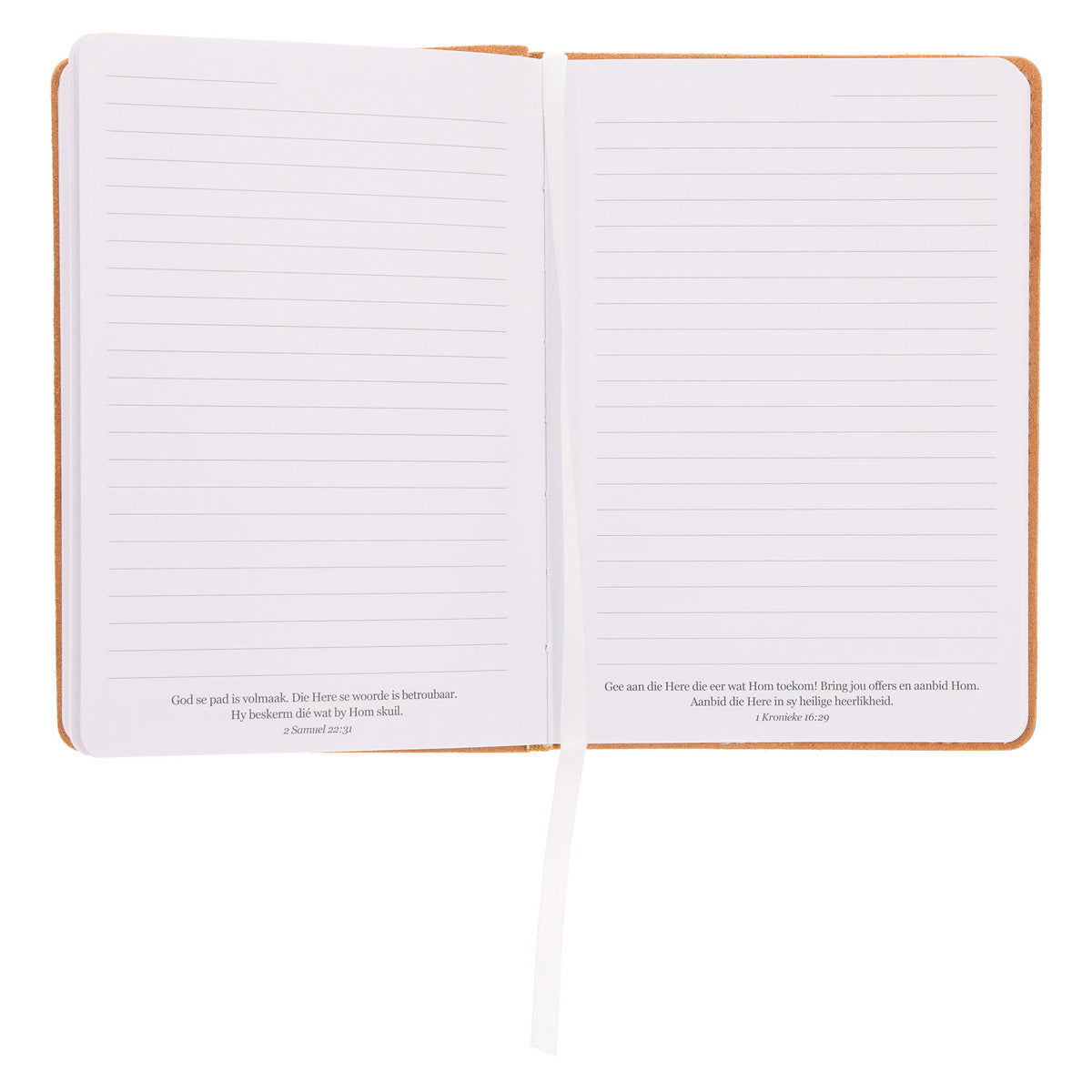 Mag Jy Elke Dag Genade Ontvang Afrikaans Handy-Sized Genuine Leather Journal