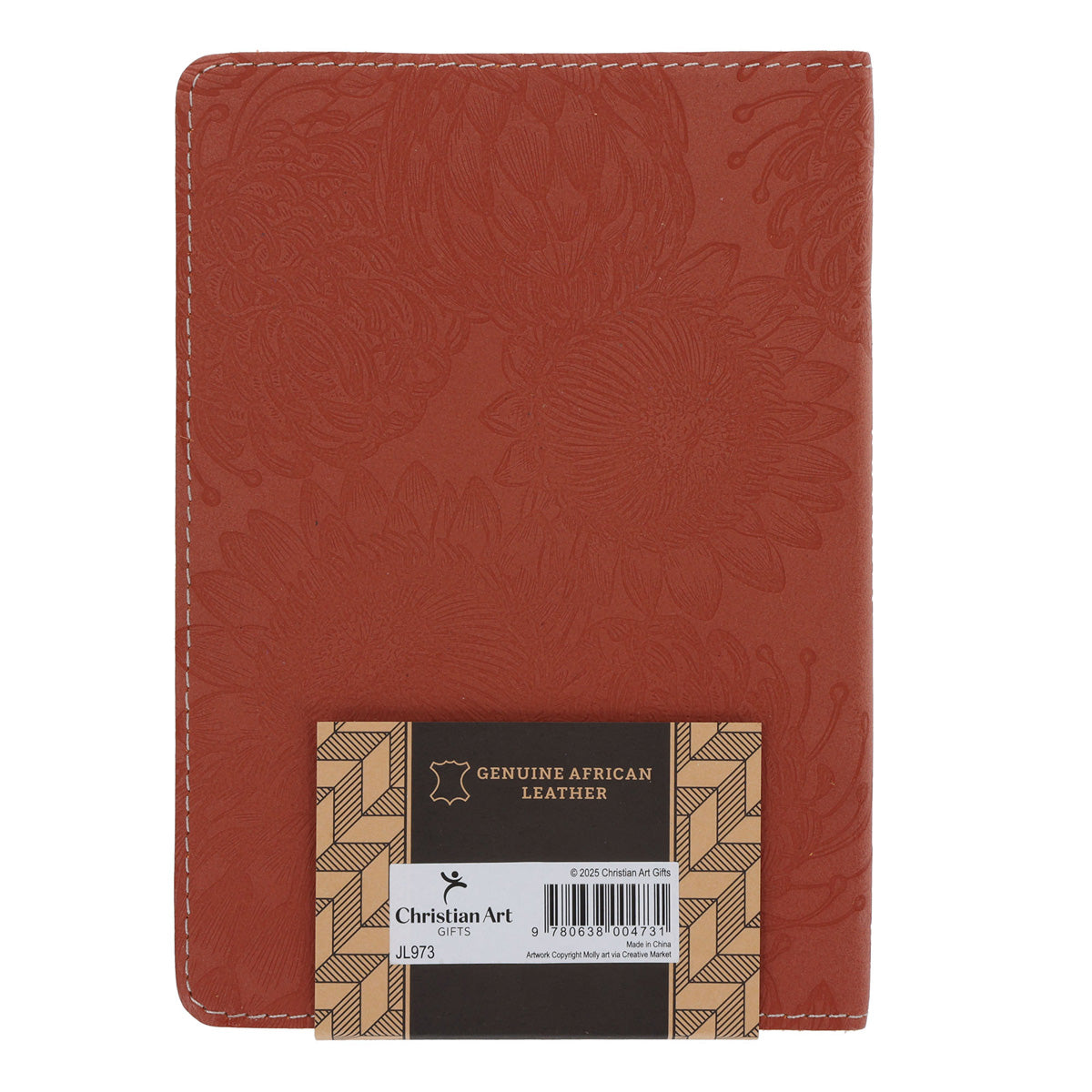 Mag Jy Elke Dag Genade Ontvang Afrikaans Handy-Sized Genuine Leather Journal