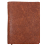 Goodness & Mercy A4 Faux Leather Journal with Zipped Closure