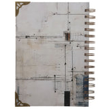 When You Go Through Deep Waters I Will Be With You Hardcover Wirebound Journal