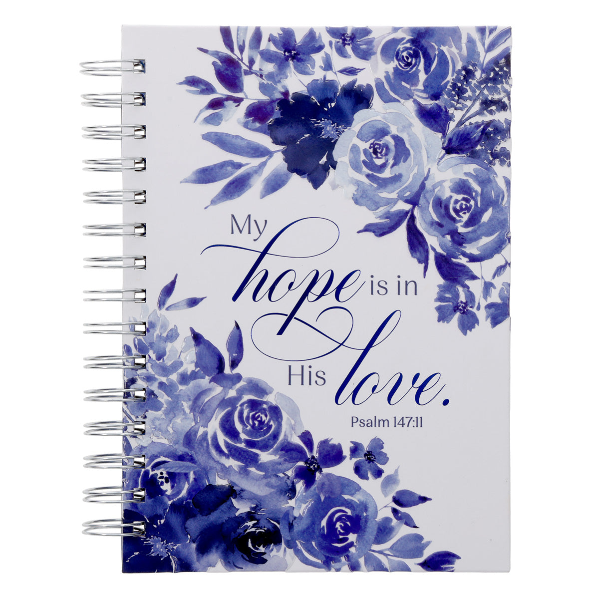 My Hope Is in His Love Hardcover Wirebound Journal
