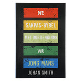 Die Sakpas-Bybel Met Oordenkings Vir Jong Mans (Sagteband)