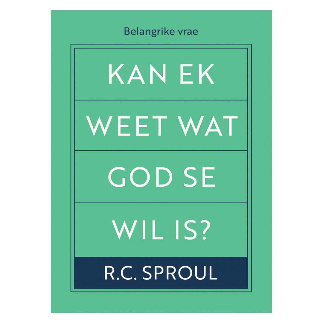 Kan Ek Weet Wat God Se Wil Is? (Sagteband)